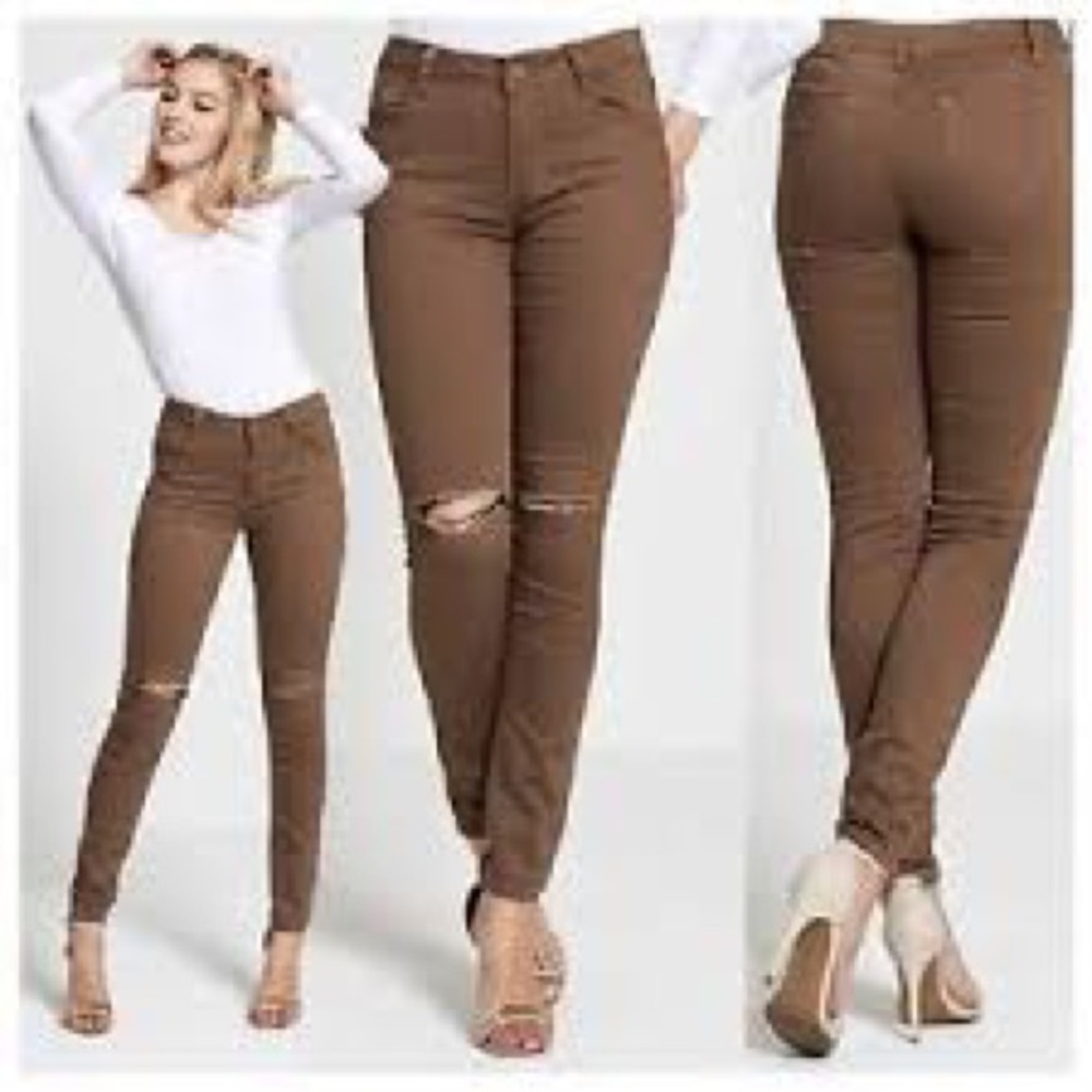 Revamped Ripped Knee Skinny Jeans